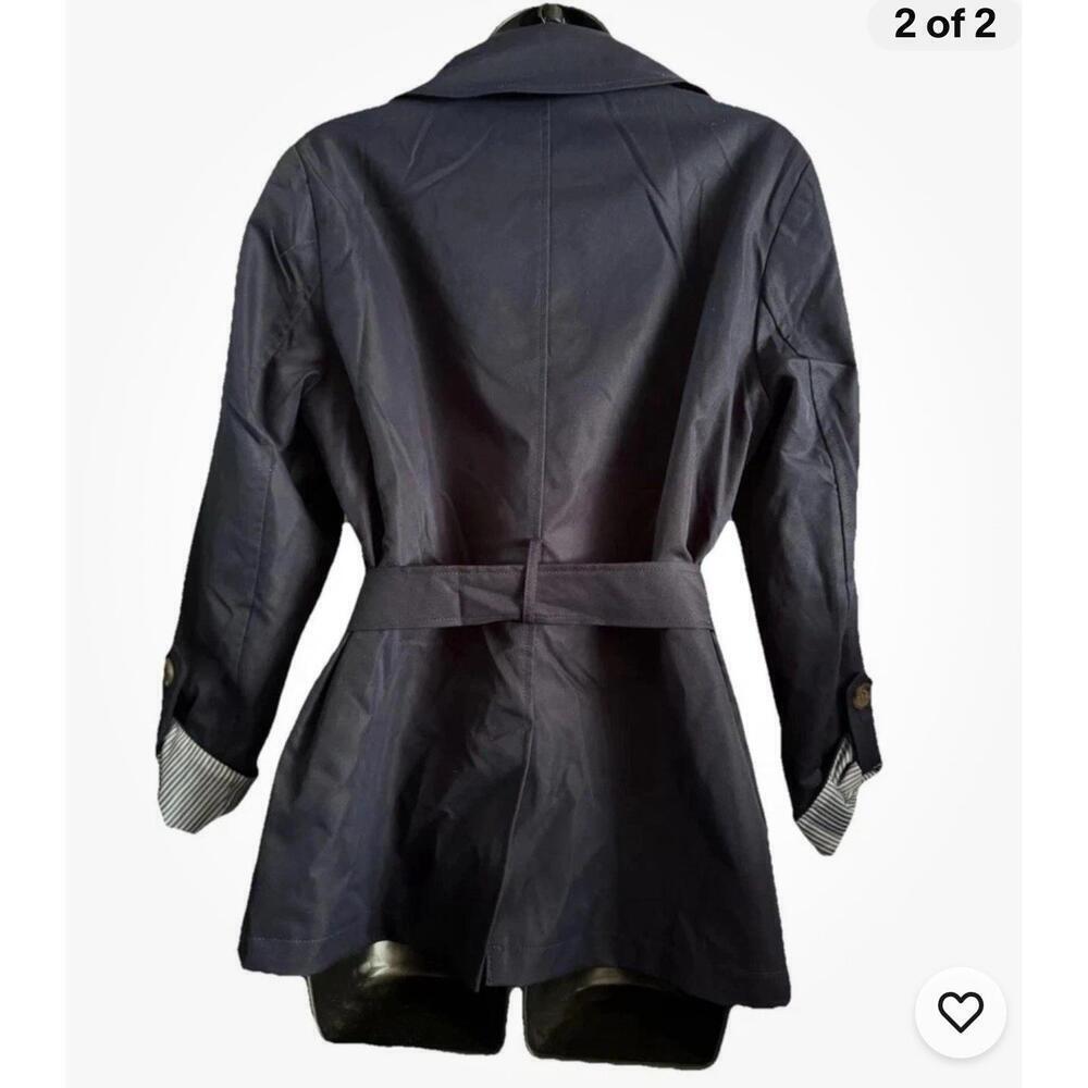 Weatherproof - Women's Belted Short Trench Coat Jacket Size S-BN
